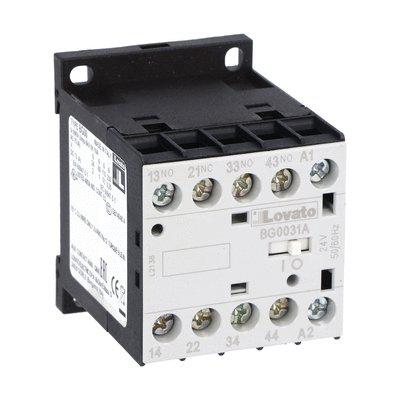 Lovato Auxiliary Contact, 4 Contact, 1NC, 3NO, DIN, BG00 BG00