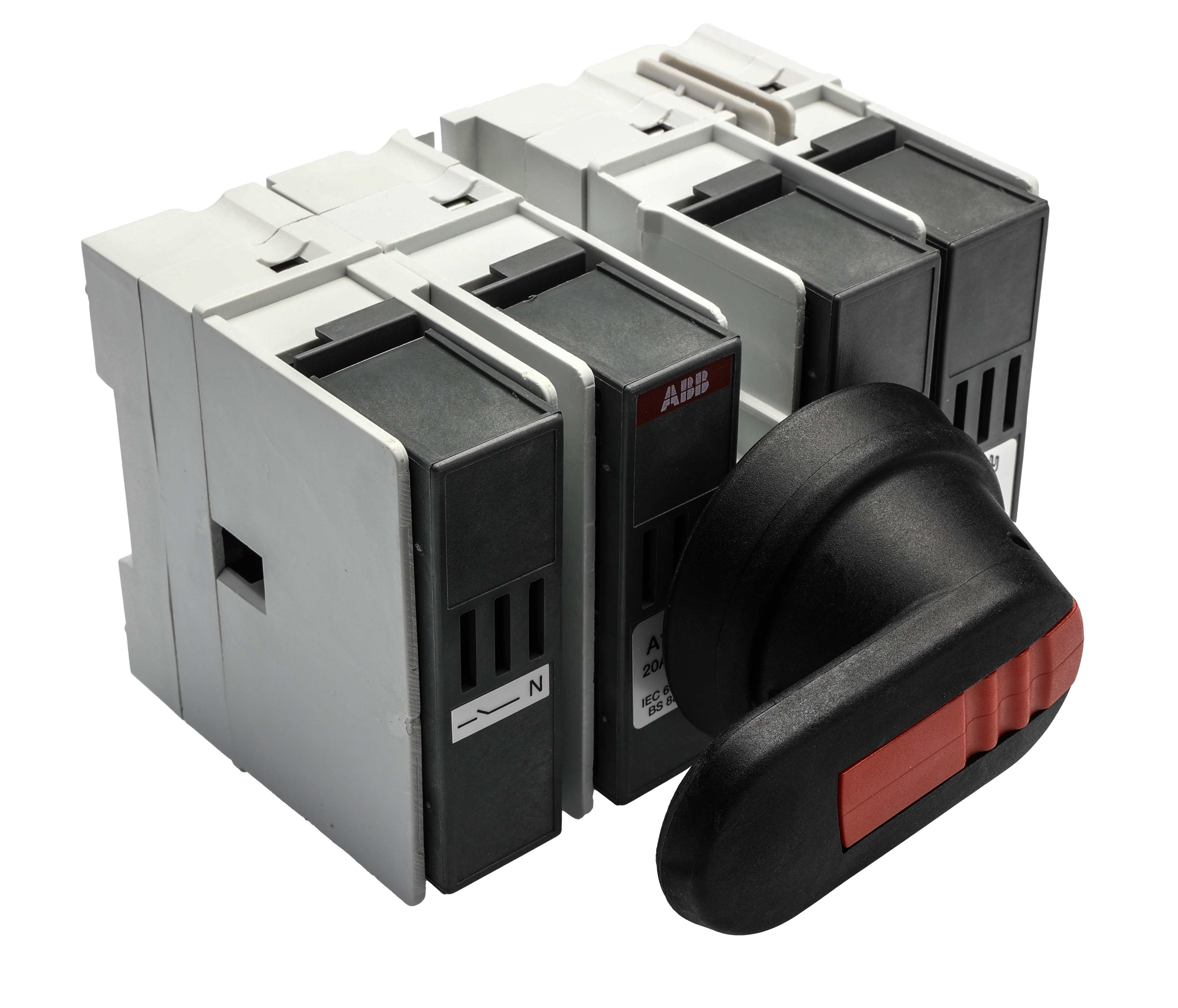 ABB Fuse Switch Disconnector, 4 Pole, 20A Max Current
