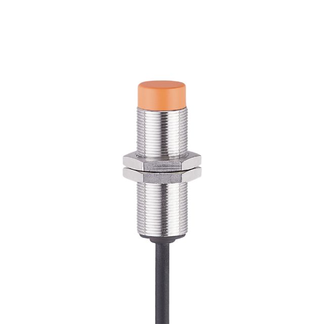 ifm electronic Inductive Threaded Barrel Proximity Sensor, M18, 0.8 → 8 mm Detection, 15 → 30 V