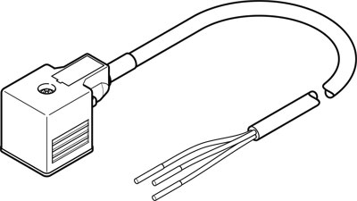 Festo Cable, NEBV Series, For Use With Connecting Valve