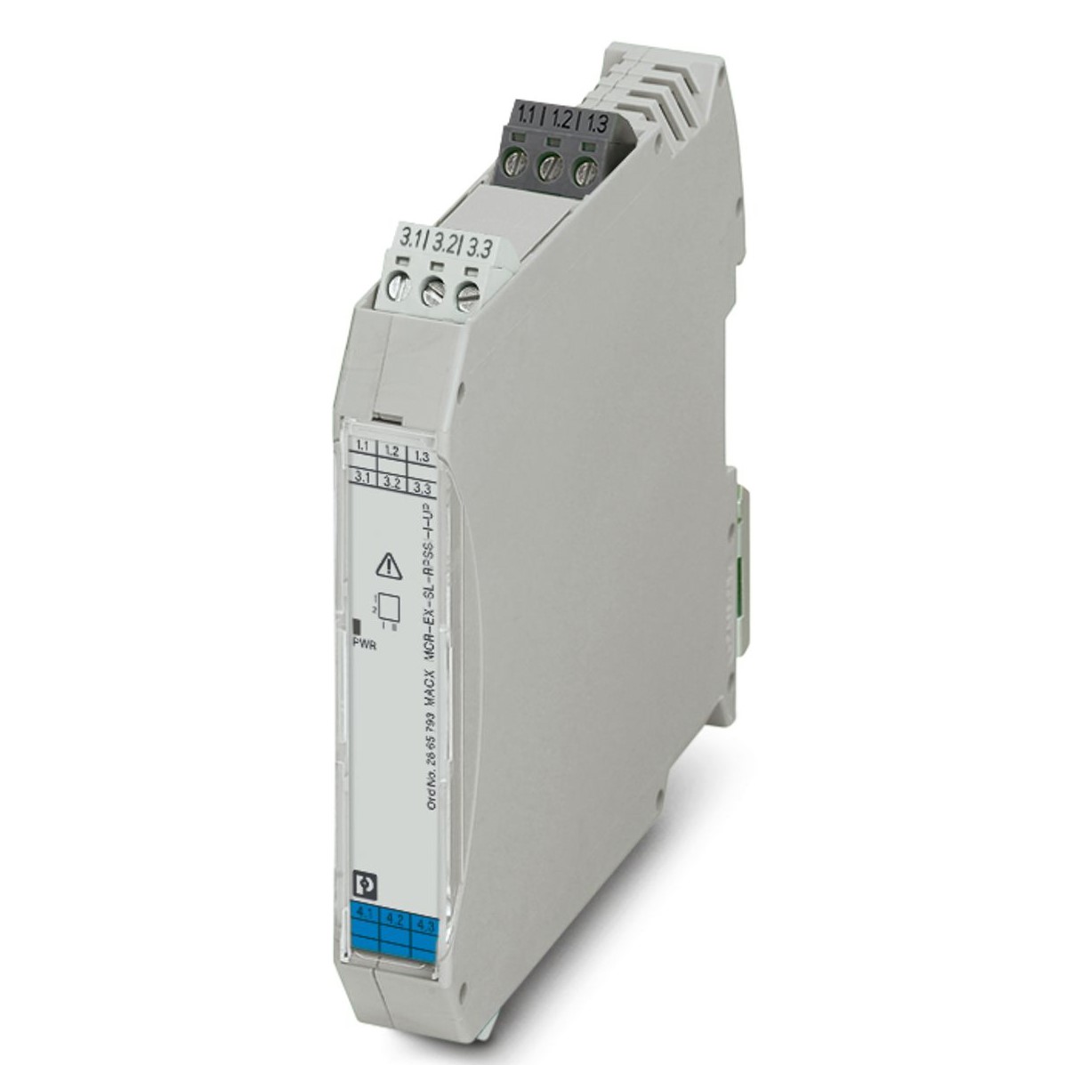 Phoenix Contact 1 Channel Galvanic Barrier, Repeater power supply, Current Input, Current Output, ATEX