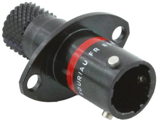 Souriau Sunbank by Eaton Circular Connector, 6 Contacts, Panel, Standard Connector, Socket, Male, IP67, 8STA Series