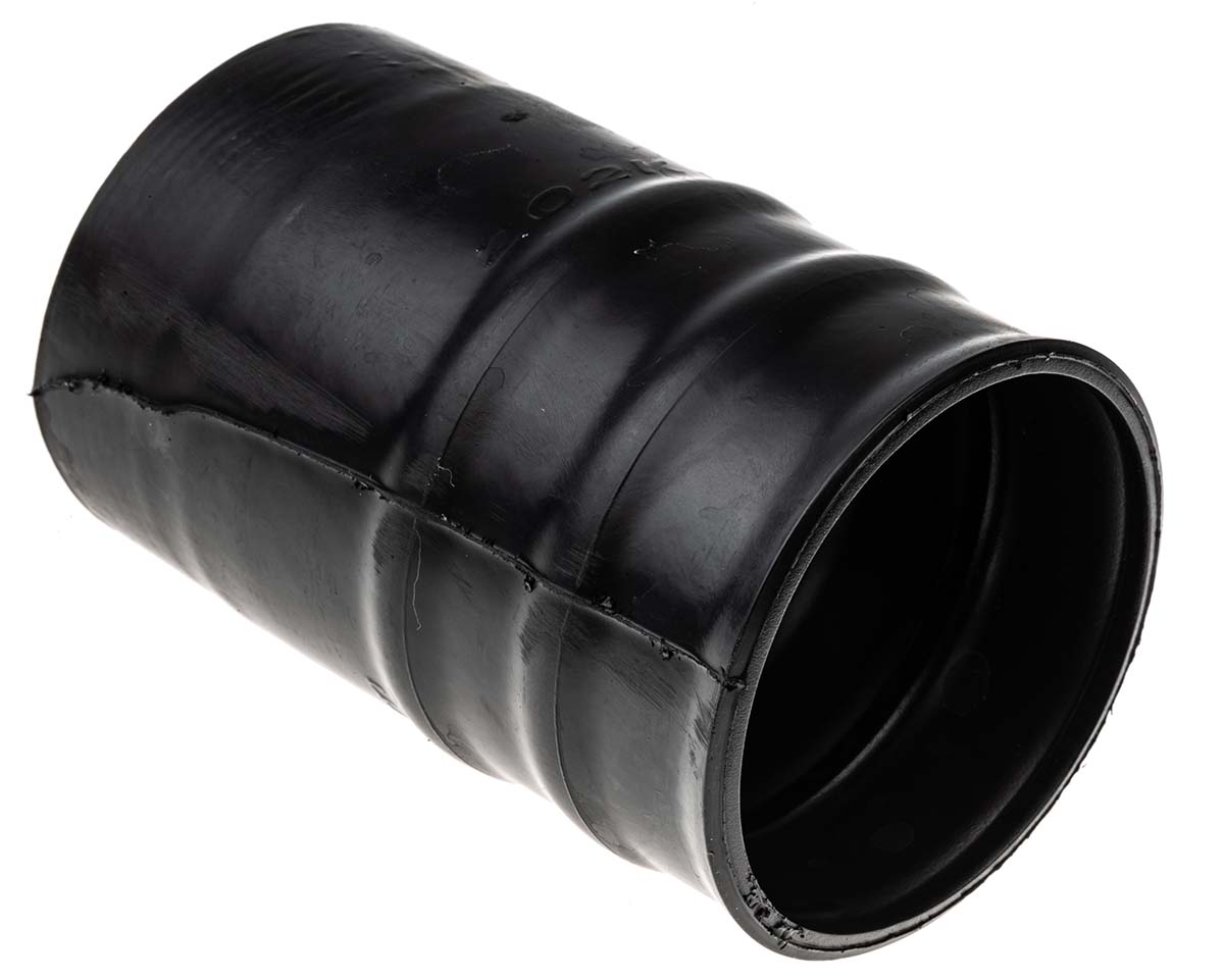 TE Connectivity Straight Black, Fluid Resistant Elastomer, 43mm