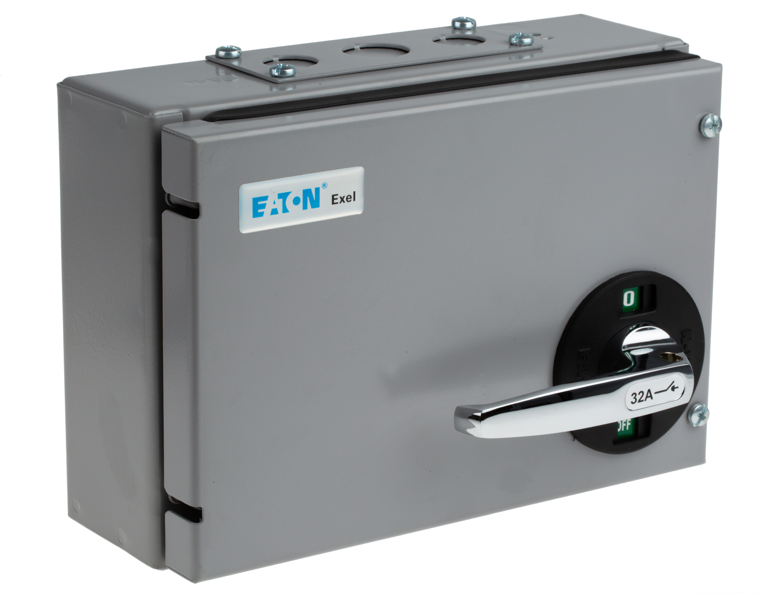 Eaton 3P+N Pole Isolator Switch - 32A Maximum Current