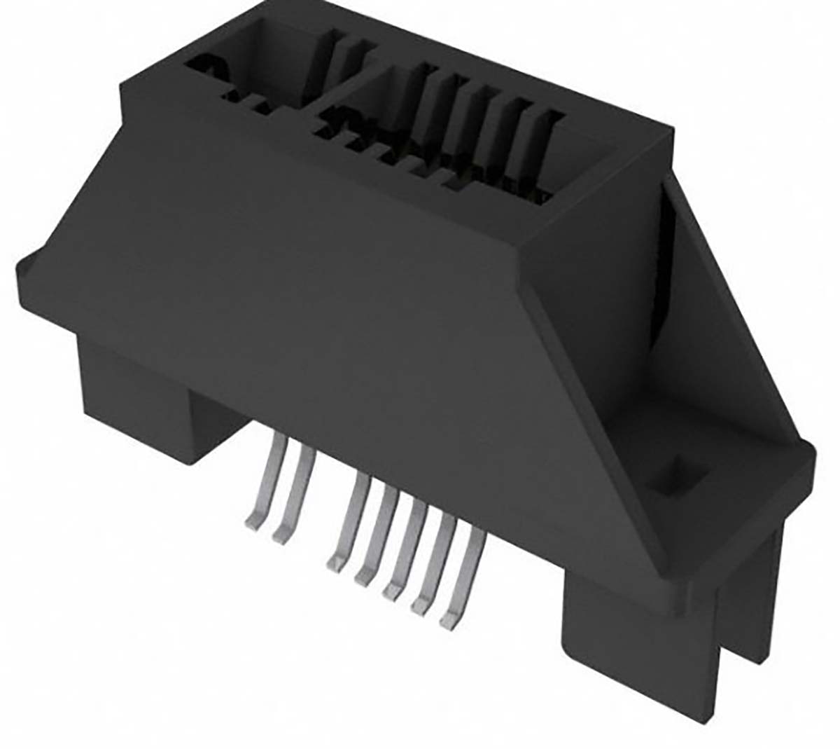 Samtec MEC1 Series Vertical Female Edge Connector, Surface Mount, 1mm Pitch, 1-Row