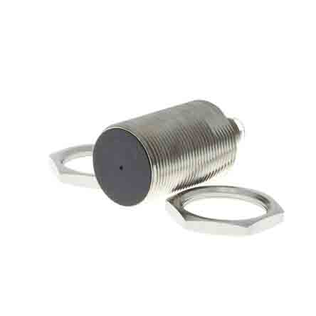 Omron Inductive Threaded Barrel Proximity Sensor, M30, 15 mm Detection, PNP NO, 12 → 24 V dc