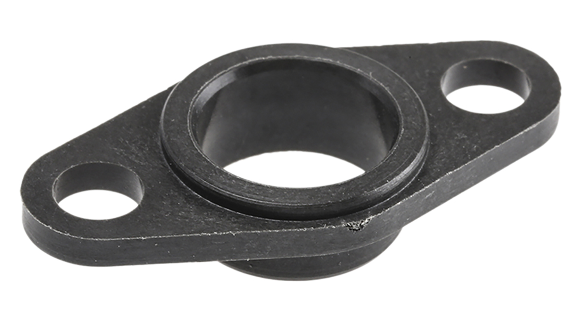 2 Hole Flange Bearing Unit, GFL-10, 10mm ID
