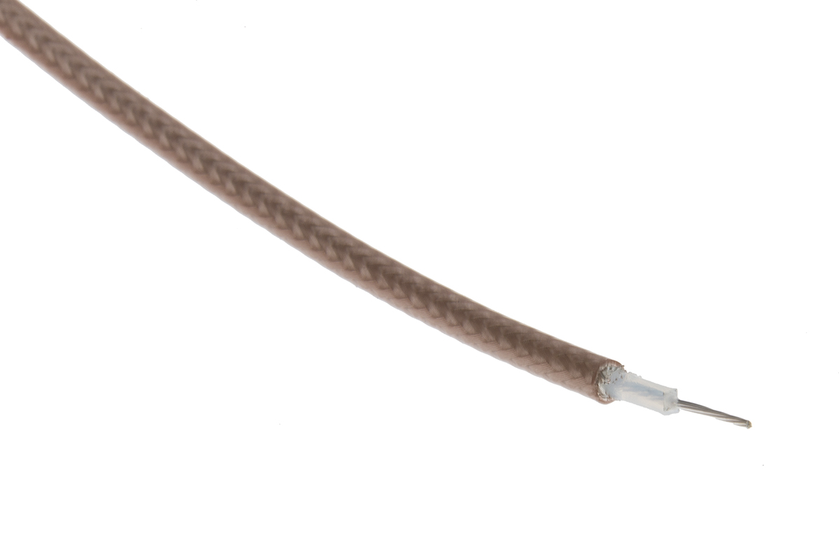RS PRO, 100 m 50 Ω Brown