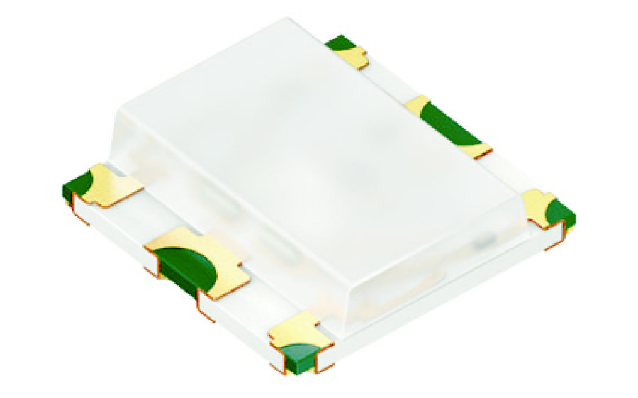ams OSRAM2.1 V, 2.65 V, 2.90 V RGB LED  SMD, Multi CHIP LED LTRBRASF_6B6C-0112-0