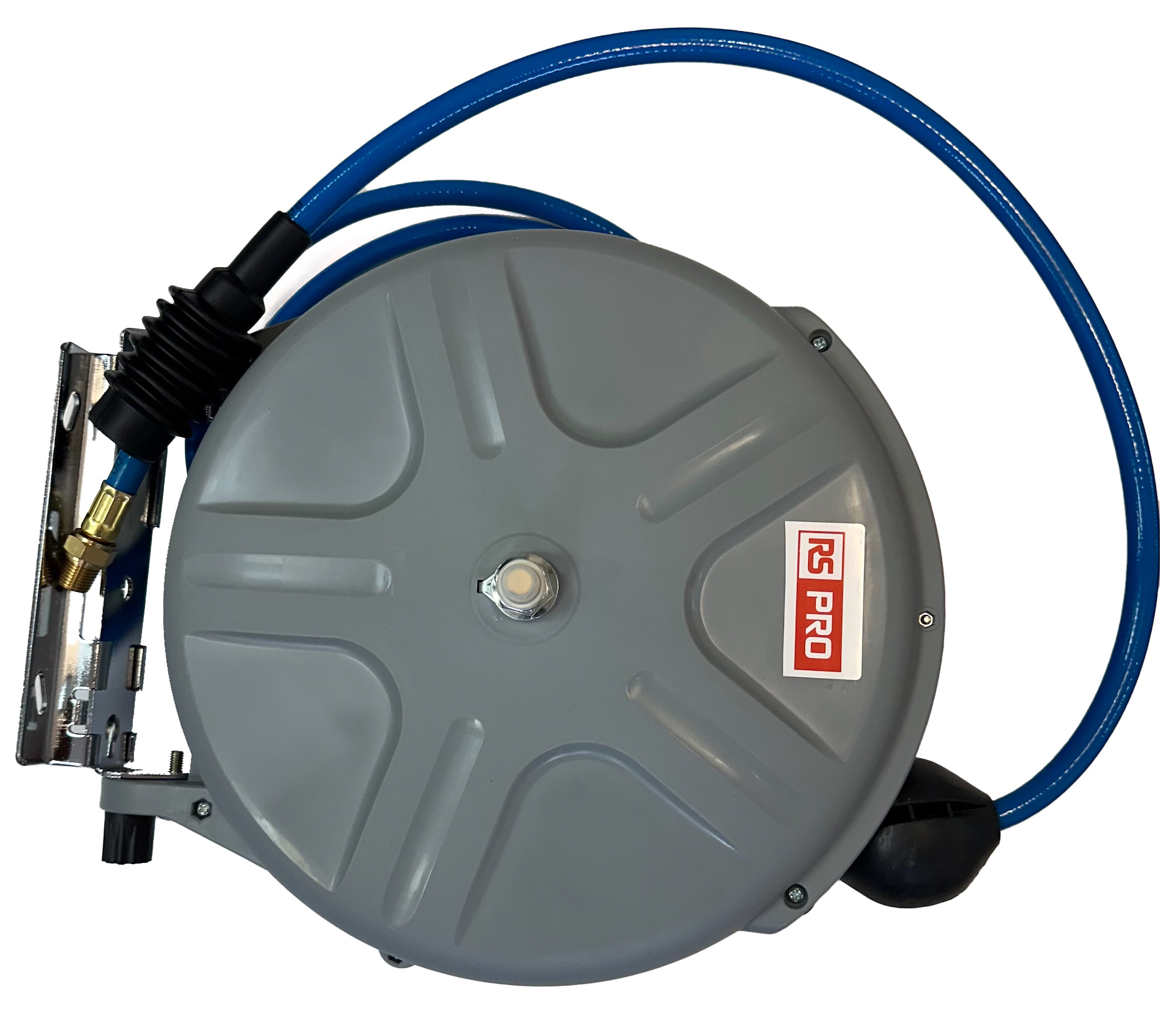 RS PRO Wall Mounted 10m Air Hose Reel, 10mm Inner Diameter, 13.5mm Outer Diameter