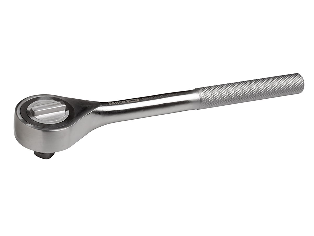 Bahco SS242 1/4 in Square Reversible Ratchet, 200 mm Overall