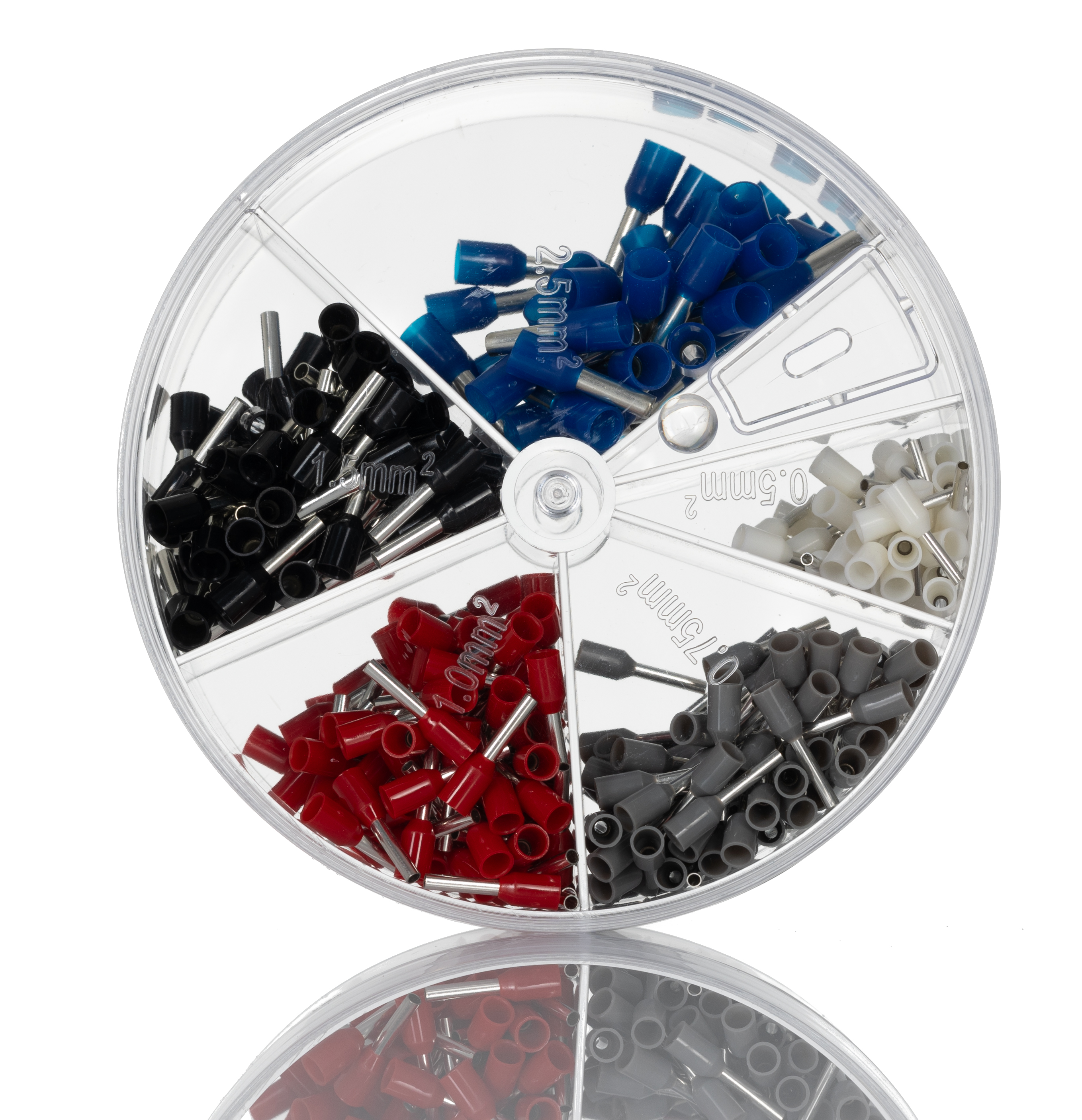 RS PRO 400 Piece Bootlace Ferrule Crimp terminal Kit