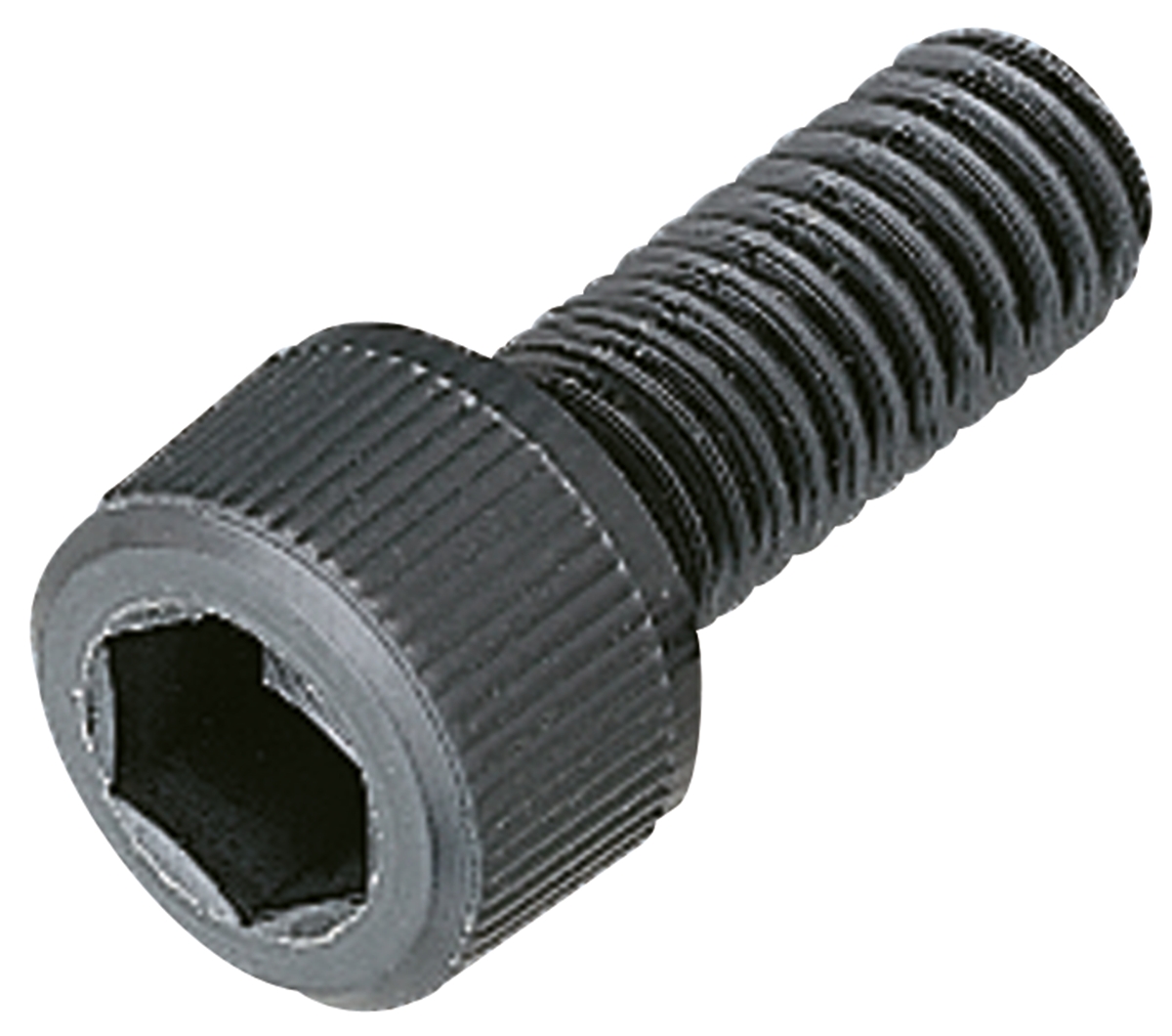 Yahata Neji Plain Hex Socket Cap Glass Fibre Reinforced Plastic (GRP) Tamper Proof Security Screw, M5 x 15mm