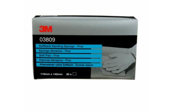 3M P320 Grit Very Fine Abrasive Sheets, 140mm x 115mm