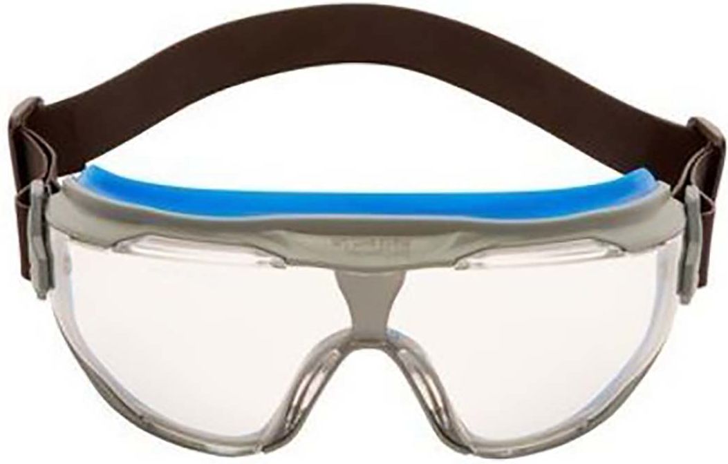 3M Goggle Gear, Scratch Resistant Anti-Mist Safety Goggles with Clear Lenses