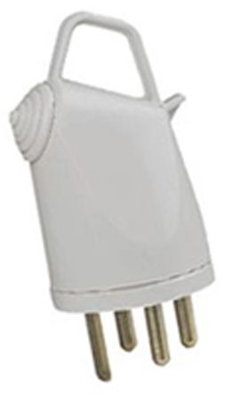 Legrand Europe Mains Connector, 20A Grey, Cable Mount Polymer, 400 V