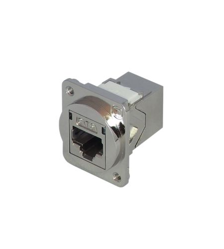 TUK Limited SGACK Series RJ45 Panel Mount Coupler, Cat6a, Shielded