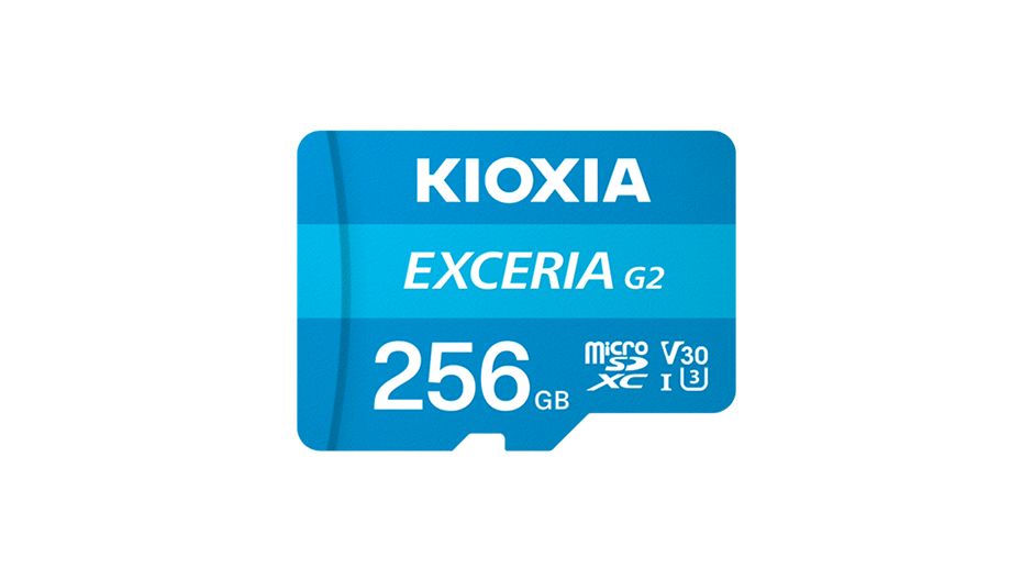 KIOXIA 256 GB MicroSDXC Micro SD Card, U3
