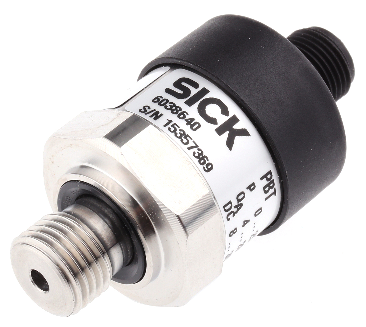 SICK Pressure Sensor, 0bar Min, 25bar Max, Analogue Output, Relative Reading