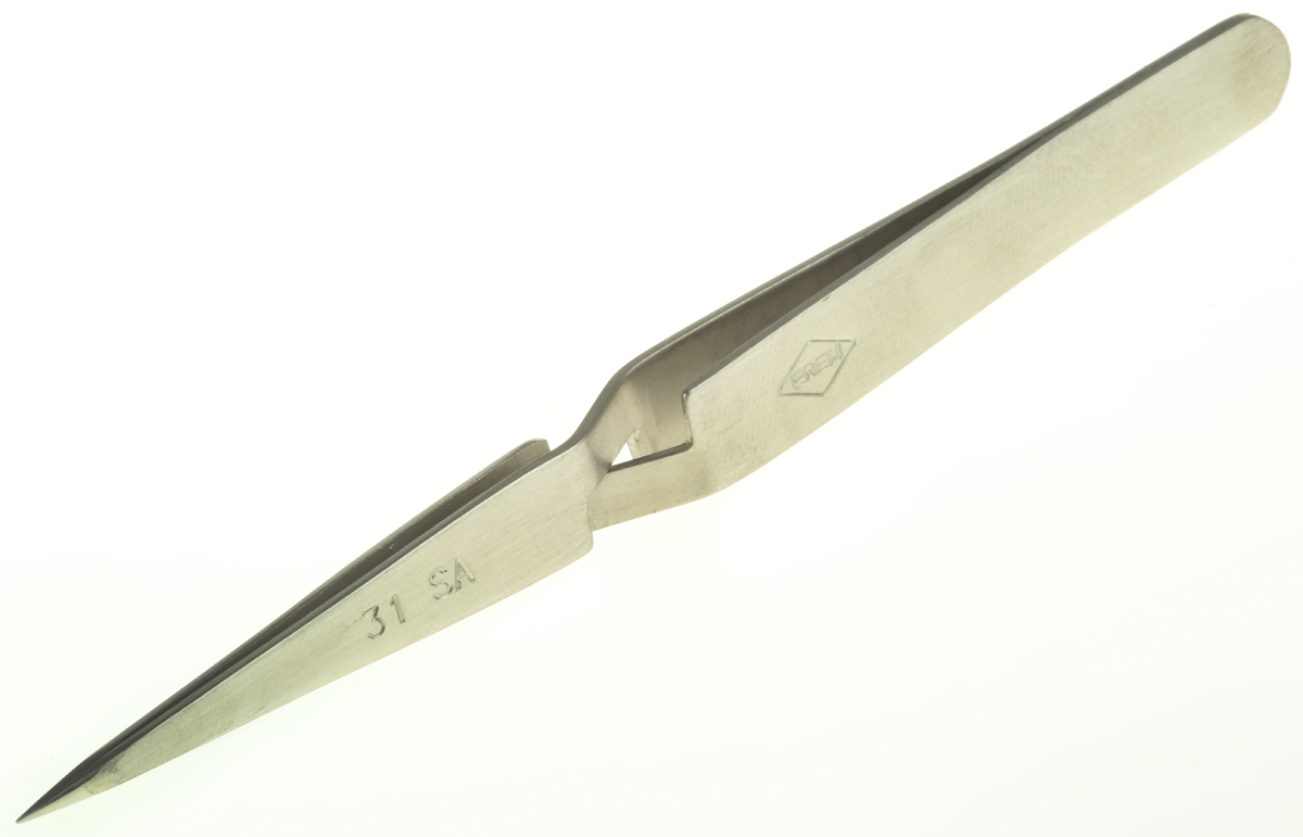 Weller Erem 123 mm, Stainless Steel, Tweezers