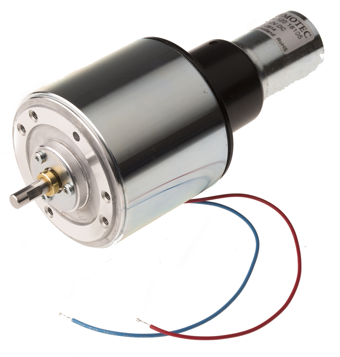 McLennan Servo Supplies 24/30 V 30 W Servo Motor, 1600 rpm, 36 Ncm Max Output Torque, 6 mm Shaft Diameter