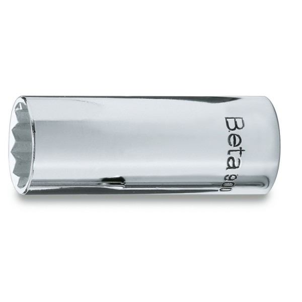 BETA 1/4 in Drive 9/16in Bi-Hexagon; Deep, 12 point, 50 mm Overall Length