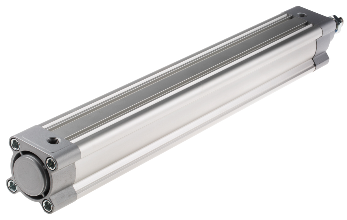 Festo Pneumatic Piston Rod Cylinder - 1376313 50 mm Bore, 400 mm DSBC Series, Double Acting Acting