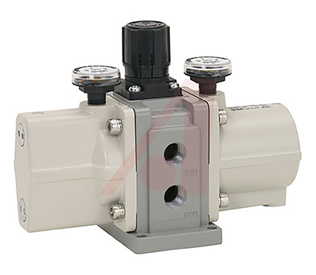 SMC R 1/8 Pneumatic Regulator -, 1MPa max. input