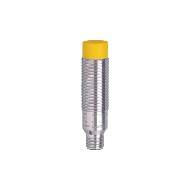 ifm electronic Inductive Threaded Barrel Proximity Sensor, M18, 1 → 8 mm Detection, PNP, 19.2 → 30 V dc
