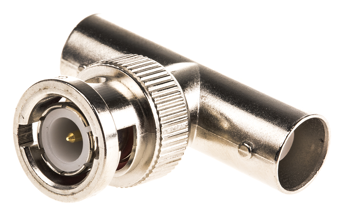 Amphenol RF Tee 50Ω RF Adapter BNC Plug to BNC Socket 4GHz