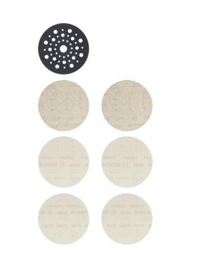 Bosch Expert Sanding Disc, 150mm, 80, 120, 180 Grit