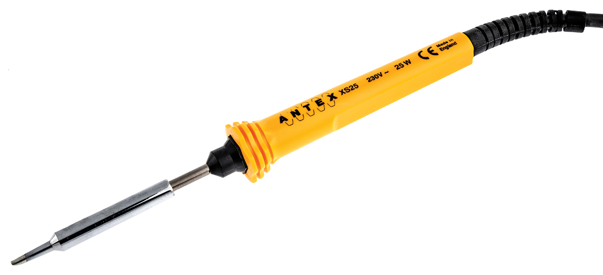 Antex Electronics Electric Soldering Iron, 230V, 25W