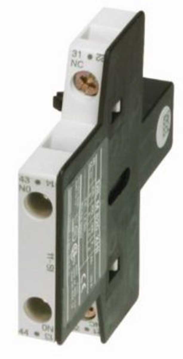 Eaton Auxiliary Contact, 2 Contact, 1NC + 1NO, Side Mount