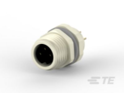 TE Connectivity Circular Connector, 3 Contacts, Rear, M8 Connector, Socket, Female, IP67, M8 Series