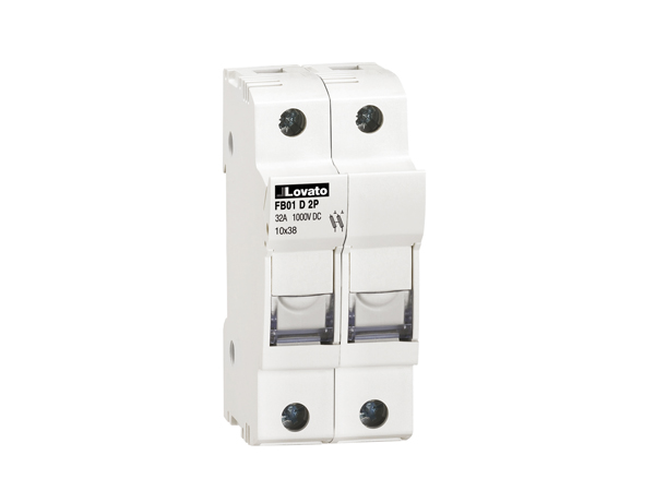Lovato 32A Rail Mount Fuse Holder, 2P, 1kV