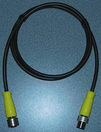 Brad from Molex Female 5 way M12 to Male 3 way M12 Sensor Actuator Cable, 1 m