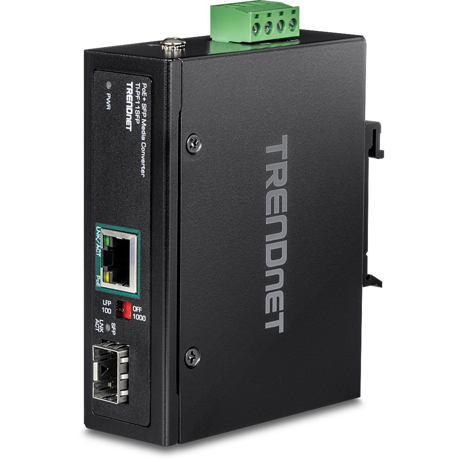 Trendnet SFP Media Converter, Single Mode, Multi Mode, 200Mbit/s, Single Mode 40km