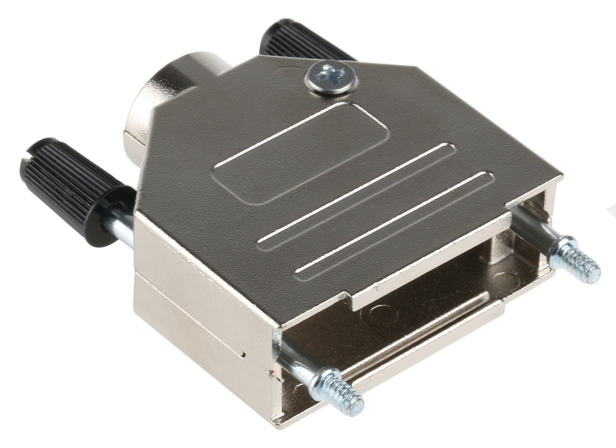 ASSMANN WSW AMET Series Zinc D Sub Backshell, 15 Way, Strain Relief