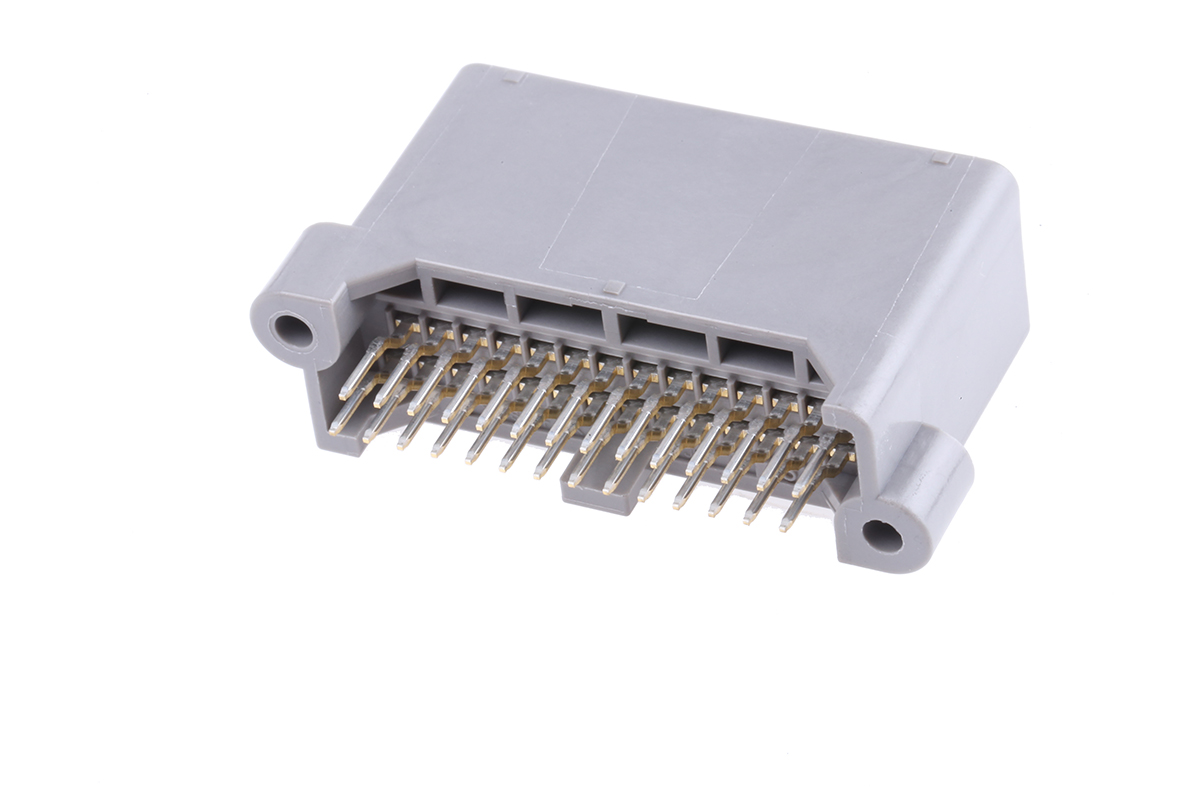 JAE, MX34 Automotive Connector Plug Grey Through Hole 28 Way, Solder Termination MX34028UF2
