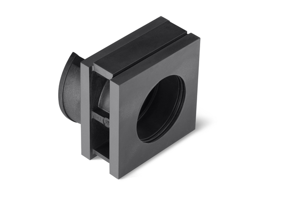 HellermannTyton Low-Smoke Thermoplastic Elastomer (TPE) Cable Trunking Accessory, 20 x 42.2 x 42.2mm, VarioPlate Cable
