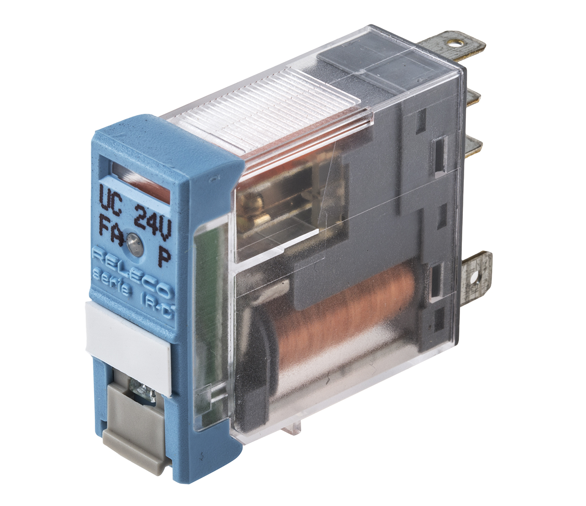 Releco PCB Mount Power Relay, 24V ac Coil, 6A Switching Current, SPDT