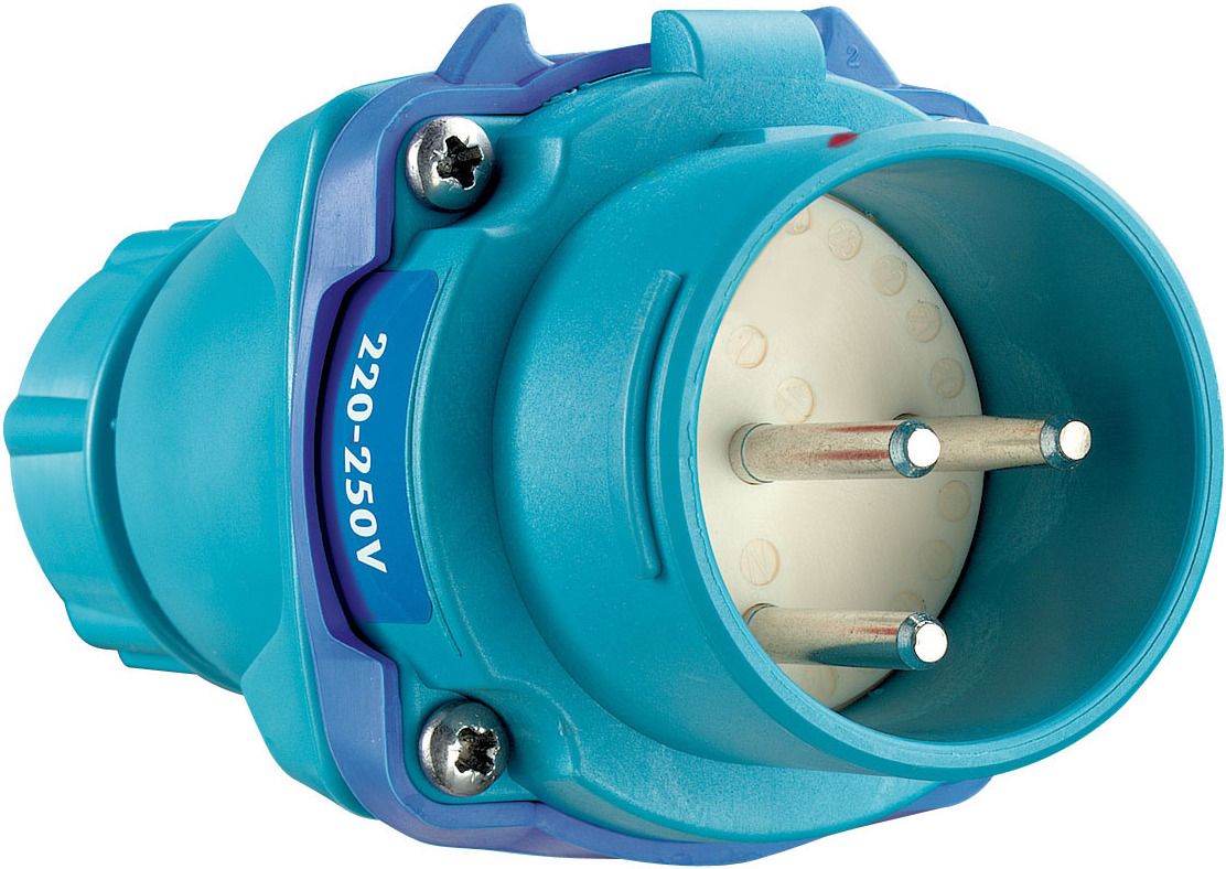 brennenstuhl, 1323 IP55 Blue Cable Mount 1P+N+T Industrial Power Socket, Rated At 30A, 230 V