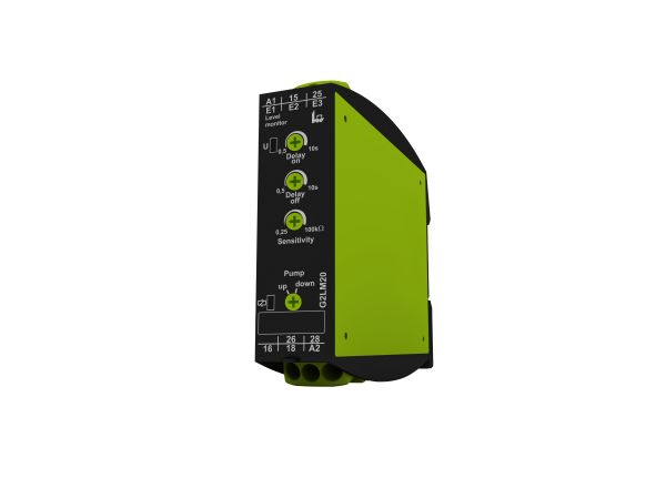 Level Monitoring Relay, 1 Phase, DPDT, 24V ac, DIN Rail