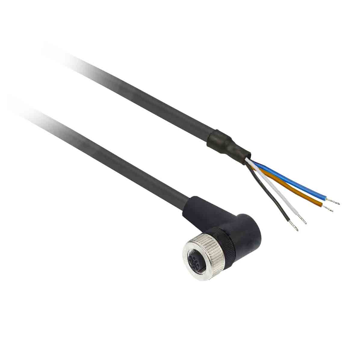 Telemecanique Sensors Female 4 way M12 to M12 Sensor Actuator Cable, 25 m