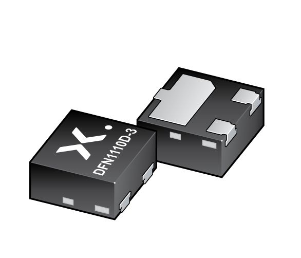 Nexperia PESD2CANFD27V-QBZ, Bi-Directional ESD Protection Diode DFN1110D-3