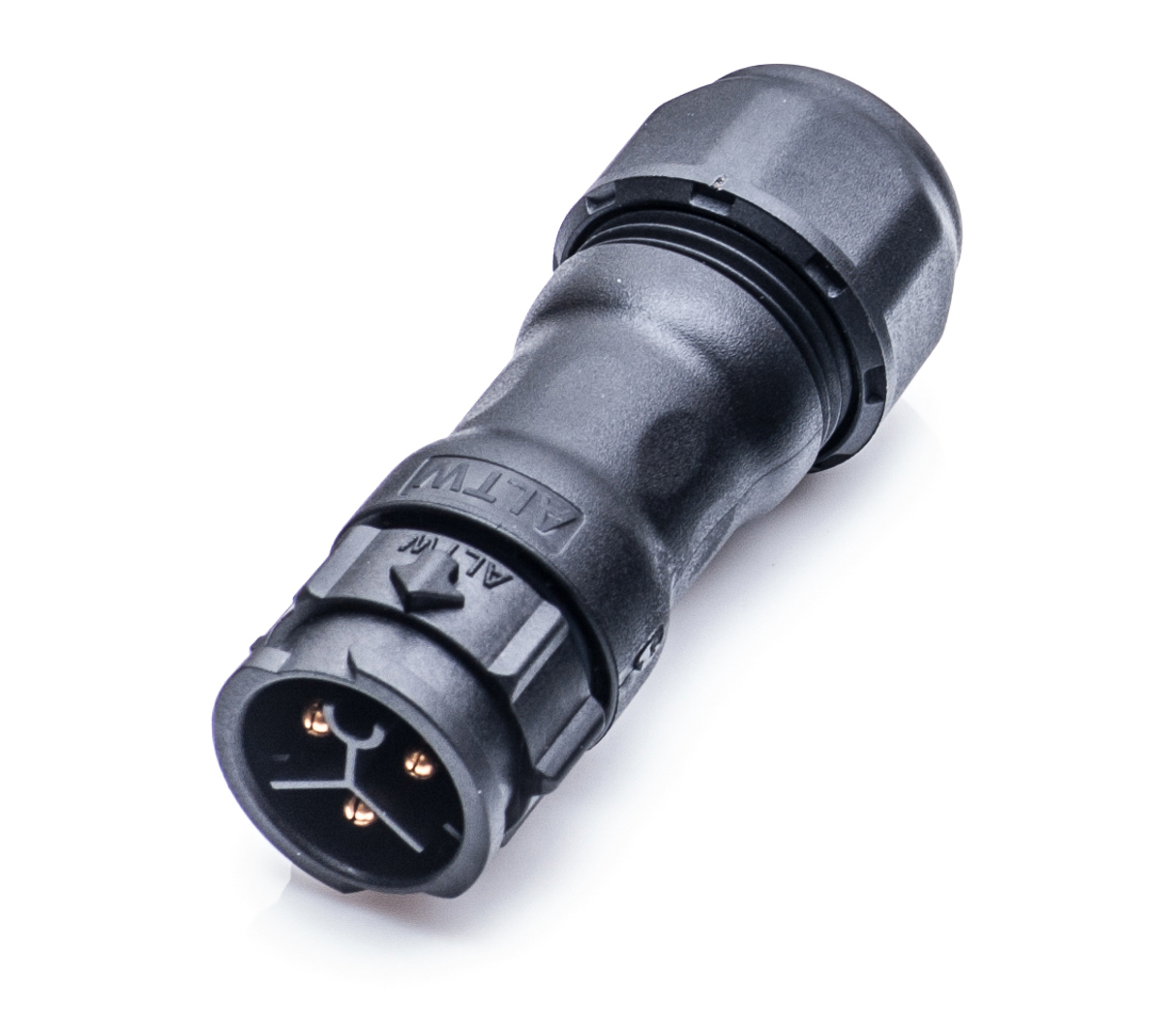 Amphenol Industrial Circular Connector, 3 Contacts, Cable, Standard Connector, Plug, Male, IP68, X-LOK Series