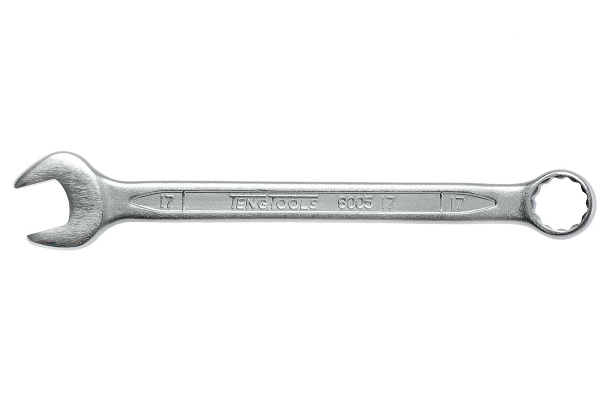 Teng Tools Combination Spanner, 17mm, 210 mm Overall