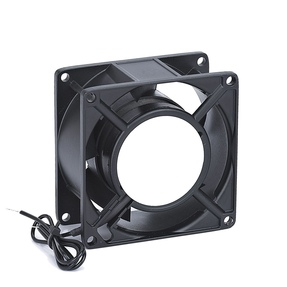 RS PRO Axial Fan, 230 V ac, AC Operation, 0.55m³/min, 14W, 70mA Max, IP20, 80 x 80 x 25mm