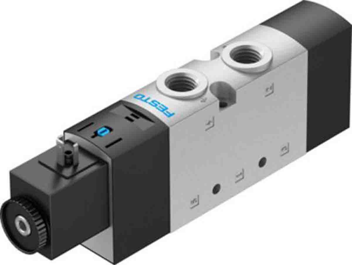 Festo 5/2 Monostable Solenoid Valve - Electrical G 1/4 VUVS Series, 575511