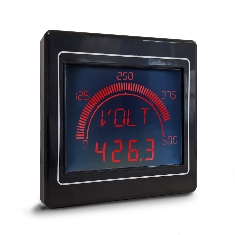 Trumeter LCD Process Meter, 68mm x 68mm